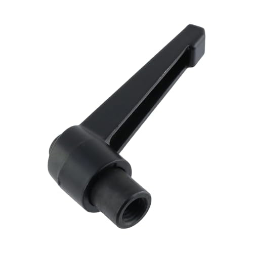 Clamping Lever Handles M8 Push Button Ratchet Lever Female Threaded Stud Adjustable Handles Hand Knobs, 2.5" Lever Length -6pcs - size: M8