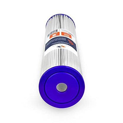 Aquaboon 5 Micron 20 x 4.5 Pleated Sediment Water Filter Cartridge 10-Pack