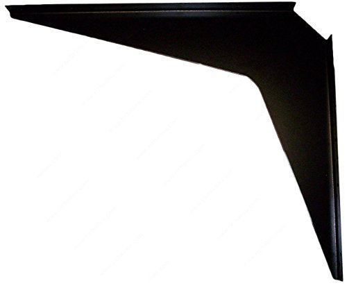 One Pair Workstation Heavy-Duty Reversible Brackets 1000lb. Load Capacity [per Pair] (15" x 21", Black) - color: Black, size: 15" x 21"