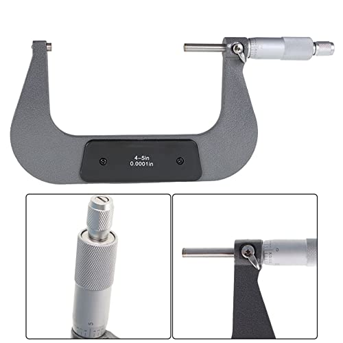 marddpair Micrometer 4-5 Inch 0.0001 Inch Precision Outside Micrometer - size: 4-5 Inch