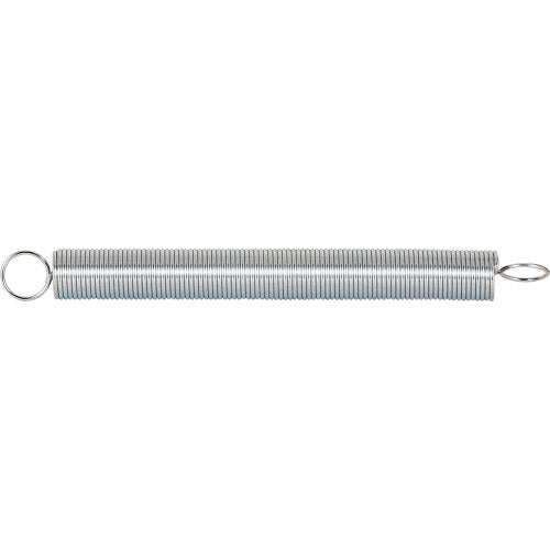Prime-Line SP 9622 Extension Spring, Spring Steel Construction, Nickel-Plated Finish, 0.054 GA x 5/8 In. x 6-1/2 In., Closed Single Loop, (2 Pack) - size: 5/8 in. x 6-1/2 in.