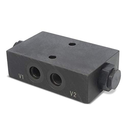 Double Pilot Operated Hydraulic Check Valve, #6 SAE Ports, 11 GPM
