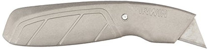 IRWIN Utility Knife, Fixed Blade (2081101) , gray (Pack of 2) - size: 1 Count (Pack of 2)