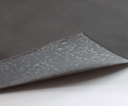 Silicone Rubber Sheet with PSA Adhesive Backing, 60A Durometer, 1/16 x 9 x 12 Inch, Made in the USA, High Temp Material for Gaskets Pads Washers Leveling Objects DIY Sealing