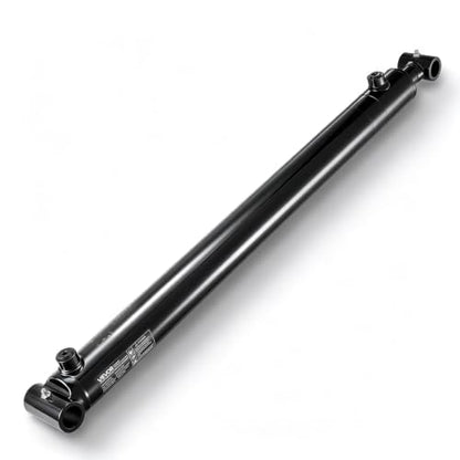 VEVOR Double Acting Hydraulic Cylinder, 2" Bore x 24" Stroke, Max 3500PSI Hydraulic Cylinder, Heavy-Duty Welded Cross Tube Cylinders with 1" Pin Hole & SAE #6 Port for Agricultural Machinery, Tractors - size: 2x24