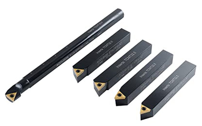 Accusize Industrial Tools Mini Indexable Turning Tool Boring, 3/4 in - size: 3/4 in.