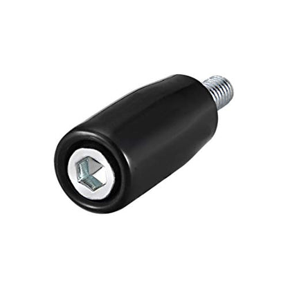 uxcell Revolving Handwheel Machine Handle M5 Male Threaded Stem for Milling Machine - size: M5 x 26mm