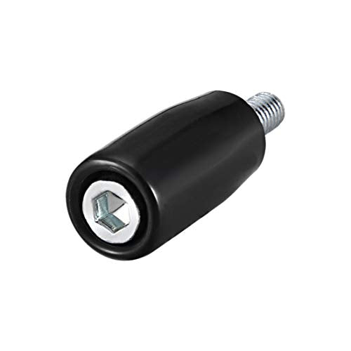 uxcell Revolving Handwheel Machine Handle M5 Male Threaded Stem for Milling Machine - size: M5 x 26mm