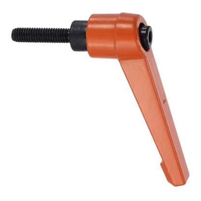 uxcell Clamping Lever Handles for Lathe, M5x20mm Male Thread Orange - size: M5x20mm