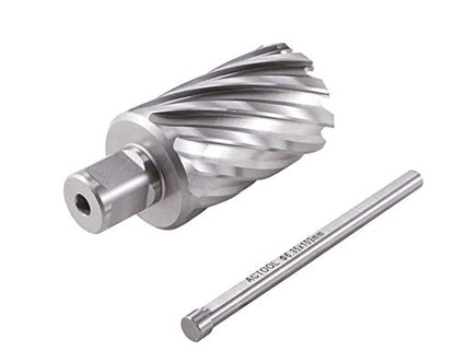 1-1/2" Diameter × 2" Depth of Cut HSS ANNULAR Cutter with 3/4'' Weldon Shank (Pack of 2) - size: 1-1/2'' x 2'' (Pack of 2)