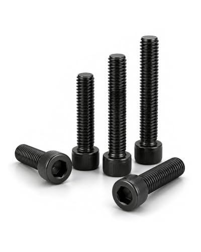 IMSCREWS M3-0.5 x 40mm Black 304 Stainless Steel Socket Head Cap Screws, Natural Non-Fading Finish, Rust Resistant Hex Allen Bolts for 3D Printer RC Models 100Pcs - size: M3-0.5 x 40mm