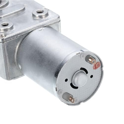 MECCANIXITY DC 5V High Torque Turbine Worm Geared Motor w/ 6mm Shaft 0.5RPM