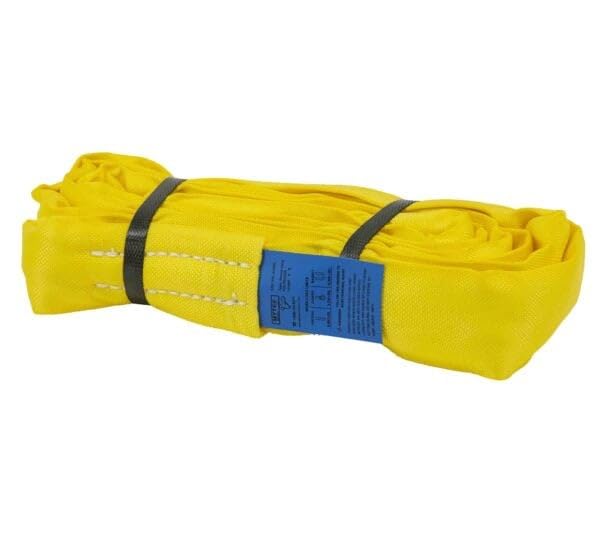 Round Sling 6' Yellow 8400# Vertical 6700# Choker 16800# Basket (2 Pack) - color: Yellow - Vertical Capacity: 8,400 lbs., size: 6 Feet, style: 2 - Pack