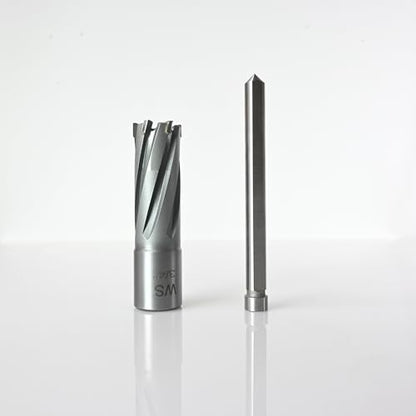 Wind Speed 3/4 in TCT Annular Cutter, 1-3/8 in Depth, 3/4 in Weldon Shank - size: 3/4" diameter, style: 1-3/8" depth (35mm)