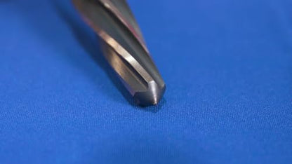 Drill America 7/8" Bridge/Construction Reamer with 1/2" Shank, Black and Gold Finish, KFD Series - size: 7/8"