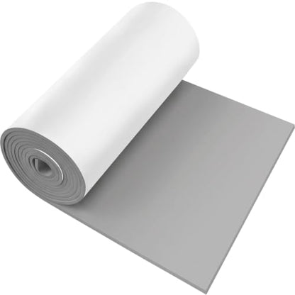 Adhesive Foam Padding Closed Cell EVA Foam Sheets Insulation Board Foam Sheet Pad with Sticky Back (1, Gray, 12x59x1/16 inch) - color: Gray, size: 12x59x1/16 inch