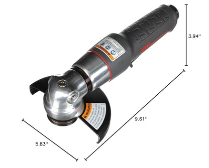 Ingersoll Rand 3445MAX 4.5" Air Angle Grinder/Cutoff Tool, 4.5" Wheel - size: 4.5" Wheel