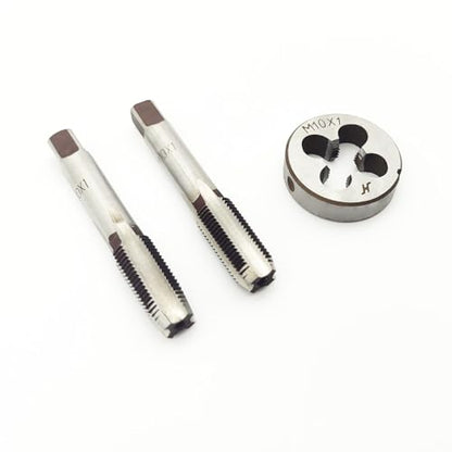 AtticZone M10 x 1.0 Metric Hand Thread Tap and Die Set, Right Hand - size: M10x1.0