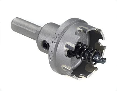 2-15/16IN CT5 CARBIDE TIPPED HOLE CUTTER, SPECIAL TUNGSTEN CARBIDE TEETH, - size: 2-15/16x3/16