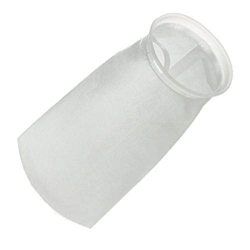 7 Inch Ring by 18 Inch Long Filter Sock Bags 1 Micron, 5 Micron, 50 Micron, 100 Micron - Aquarium Felt Fabric Sump Filter Bag - 1 Pack (25 Micron)