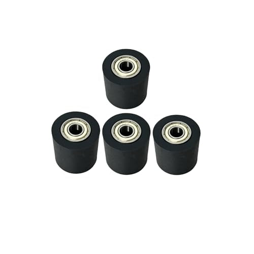 Mechanical Pulley Bearings,Roller Idler Bearing Pulley，Chain Pulley,Tensioner Pulley Guide,Suitable for Street Bikes and Motorcycles(698Z-4pakc) - color: 698Z-4pack