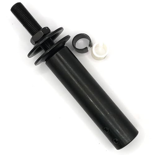 6-1/4” Long Shaft Arbor Extension fits 5/8" LEFT side shaft Motor Arbor Threaded Shaft Adapter for Buffing Grinding Wheels/For Bench Grinder Qty 1