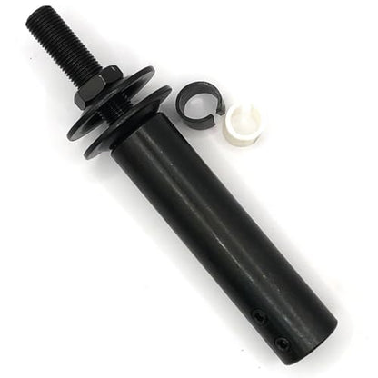 6-1/4” Long Shaft Arbor Extension fits 5/8" LEFT side shaft Motor Arbor Threaded Shaft Adapter for Buffing Grinding Wheels/For Bench Grinder Qty 1