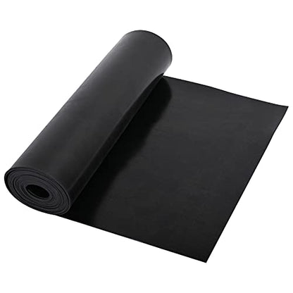 Neoprene Rubber Gasket Strip Waterproof, 1/16 Inch Thick x 12 Inch Wide x 10 Feet Long Rubber Gasket Strip for Warehouse, Pads, Seals, Weather Stripping, Crafts, Flooring, Supports. - size: W:12In x T: 1/16In x L: 10Ft