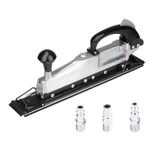 Hoteche 1/4" Air Sander, Black, 2500RPM Pneumatic Sander
