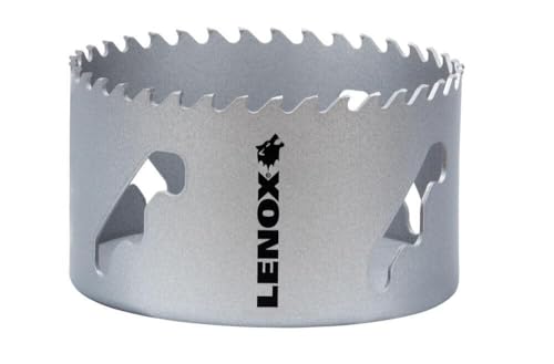 LENOX Tools Carbide Hole Saw, 4 -Inch (102 mm) (LXAH34) - style: 4-Inch (102 mm)
