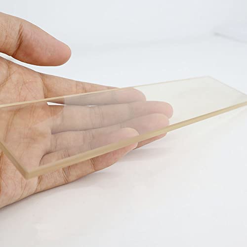 Ceramic Glass Platen Liner/Ceramic Glass Platen for Belt Sander Grinder 200 * 50 * 5mm