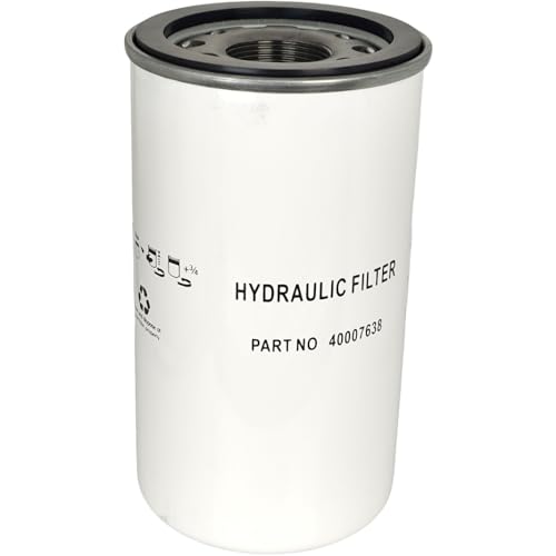 XYZIL Hydraulic Oil Filter 40007638 Compatible with LS Tractor C3030 G3033 G3038 I3030 I3040 P7040CPS R3039 R4010 R4020 R4041 R4047 S3010 U5020 U5030 XG3025 XG3032 XU5055 XU6158 40438413 40347273