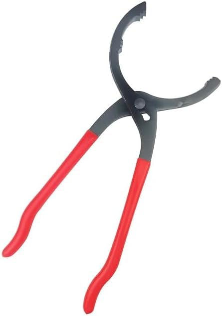 Oil Filter Wrench, 75-175mm Adjustable Plier, 16" Engine Filter Removal Tool - size: 16" Straight