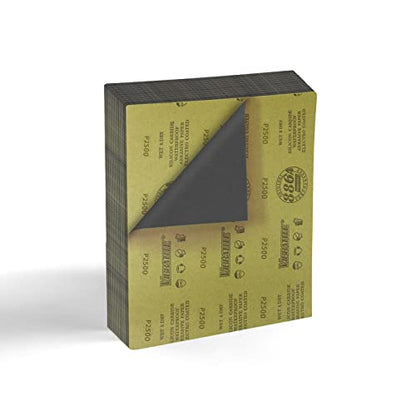 MAXAMN 2500 Grit Sandpaper Sheets, 15Pcs 9X 11 Wet Dry Sandpaper, for Wood - style: 2500 Grit