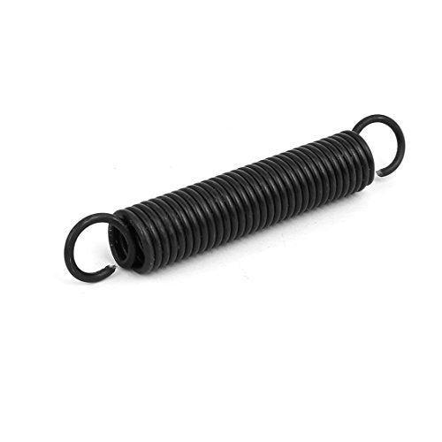 uxcell Extension Spring - 2.5mm Wire Dia, 18mm OD, 115mm Free Length Spring Steel Small Dual Hook Tension Spring - size: 115mm