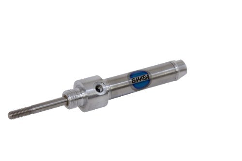 BIMBA 011-D 1 INCH Stroke, 7/16 INCH BORE, AIR Return, Double Acting, Front Nose MOUNTING, Original LINE, Pneumatic Cylinder