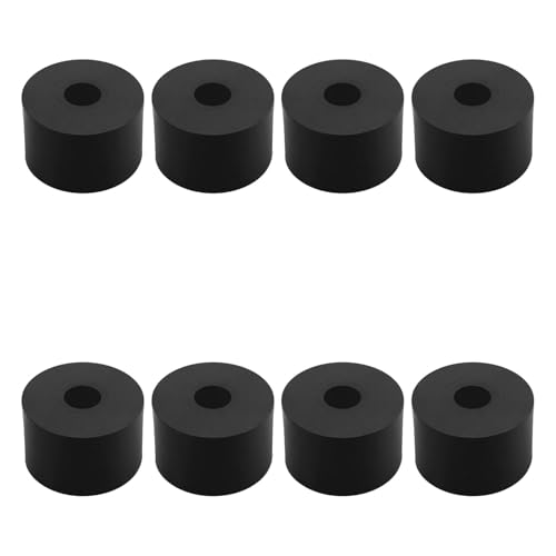 8 PCS Multi Purpose Rubber Spacer, 1-9/16" OD x 1/2" ID x 1" Thickness - size: 1-9/16" OD x 1/2" ID x 1" Thickness