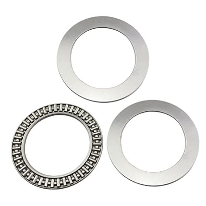 2 Sets AXK5578 Thrust Needle Roller Bearings with Washers 55mm Bore 78mm OD 5mm Width (2 x Bearings + 4 x Washers) - size: AXK5578