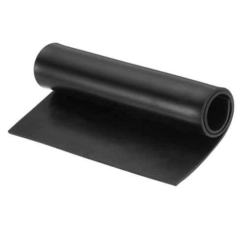 MECCANIXITY Solid Rubber Sheet 1/16" Thick x 5" Wide x 10" Long, Anti-Slip Neoprene Rubber Roofing Material for Gaskets DIY Material, Pads, Seal, Bumpers - size: 1/16" x 5" x 10"