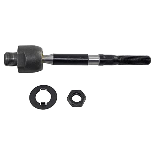 TRQ Front Steering Kit Steering Rack & Pinion Bellow Tie Rod - style: PSA27296