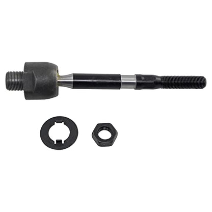 TRQ Front Steering Kit Steering Rack & Pinion Bellow Tie Rod - style: PSA27296