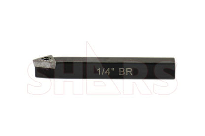 Shars (5 Pcs) 1/4" Indexable Carbide Turning Tool Set 404-1039 P] - size: 1/4" 404-1039