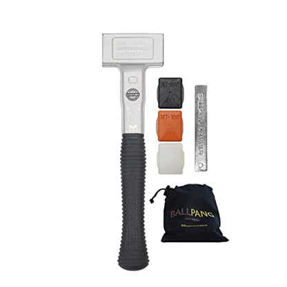 All in One Ball Pang Hammer which a Head can be Changed and has a Ball Bearing with a Exclusive Tool & Fiberglass Handle, Multi Purpose Hammer
