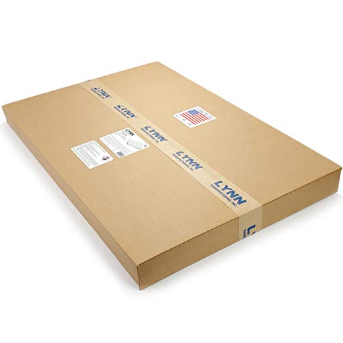 Ceramic Fiber Board Insulation, 2300F-Rated, 36" x 24" x ½”, Pack of 4, for Boiler, Stove, Forge, Kiln, Baffle Board, 1026 - size: 1/2" x 36" x 24"