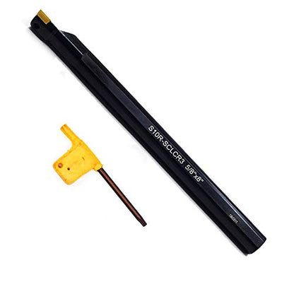 OSCARBIDE 5/8"x 8" Indexable Boring Bar, SCLCR,Right-Hand - color: 5/8*8
