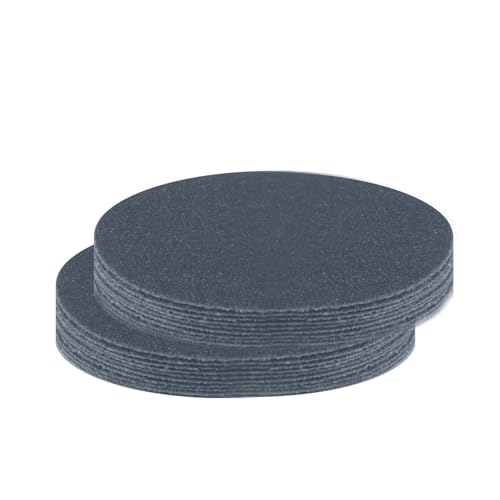 20 Pcs 3 Inch 2500 Grits No Hole Hook and Loop Sanding Discs, Silicon Carbide Wet Dry Flocking Sandpaper for Random Orbital Sander, Wood, Car, Metal, Plastic, Paint Polishing - style: 2500 Grit