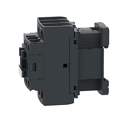 Schneider Electric - Easy TeSys DPE IEC Contactor - Non Reversing Contactors for Resistive Load and Motor Control Applications up to 38A/690V AC,20HP at 480V AC,3 Poles (3NO),120V 50/60Hz Coil,DPE38G7 - size: 20HP 460V