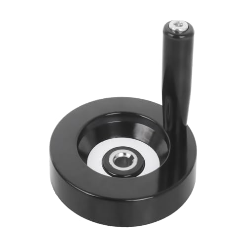 Solid Dished Hand Wheel | 63MM OD | 8MM Mounting Hole - size: KEYWAYED STYLE - 63MM OD X 8MM HOLE