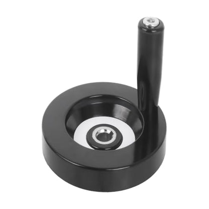 Solid Dished Hand Wheel | 63MM OD | 8MM Mounting Hole - size: KEYWAYED STYLE - 63MM OD X 8MM HOLE