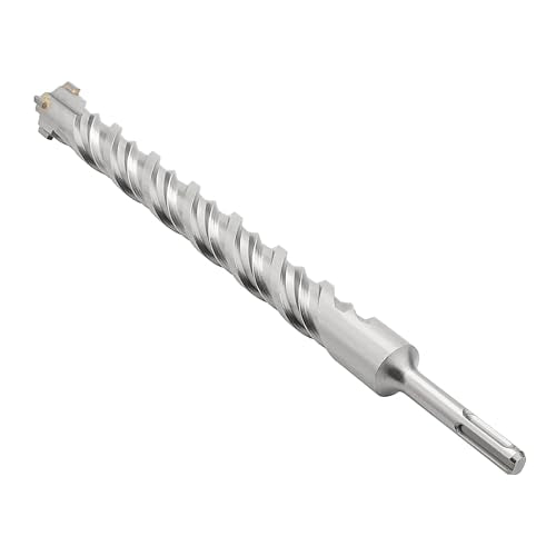 2 Pcs 1-1/8"x10.2"(28x260mm) SDS Plus Rotary Hammer Bit for Concrete - style: 1-1/8 in x 10.2 in (28 x 260mm)